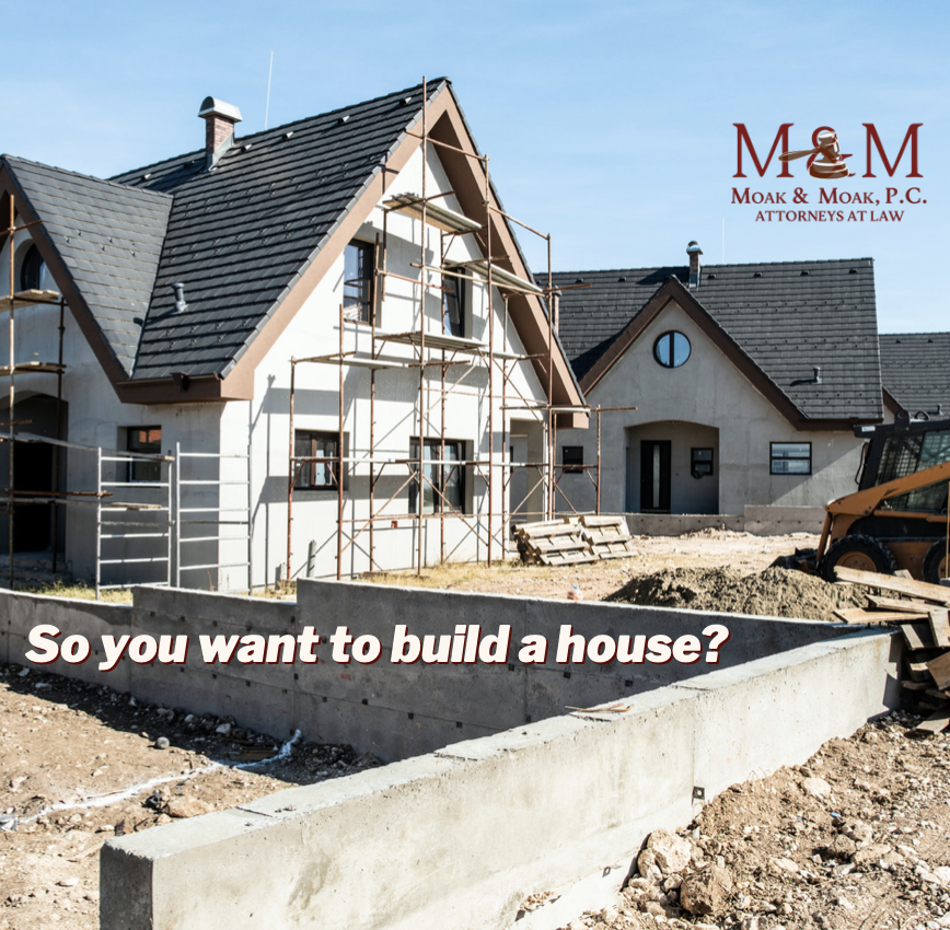 So You Want To Build a House