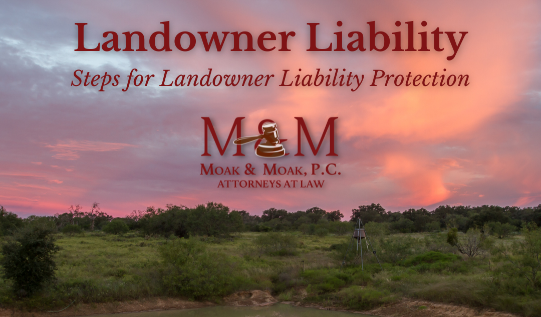 Steps for Landowner Liability Protection