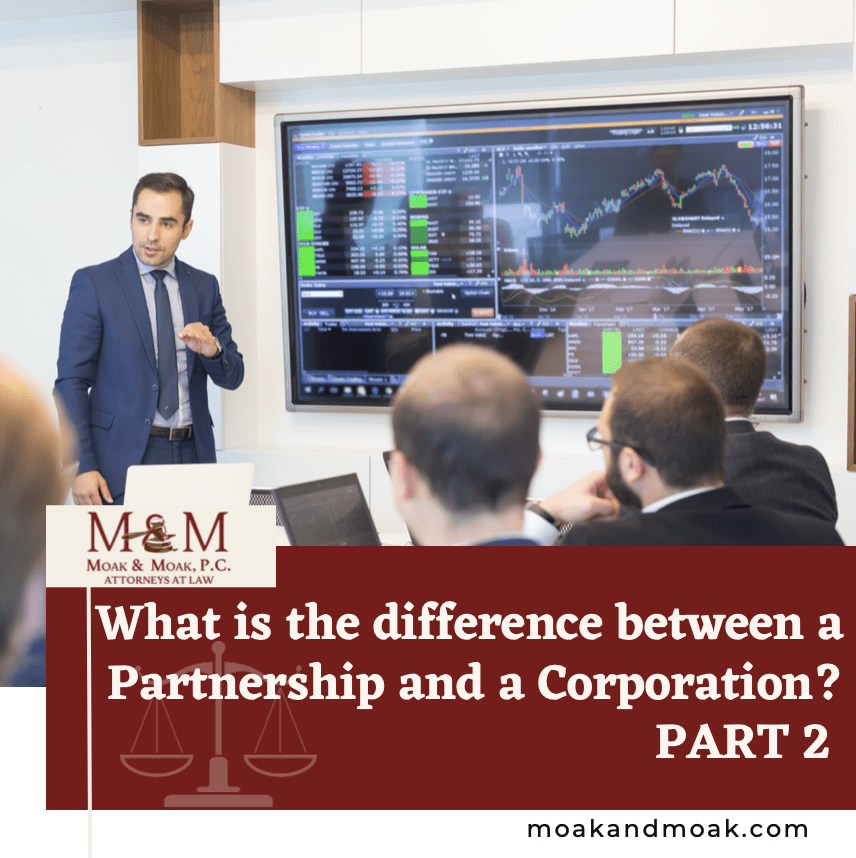 What is the Difference Between a Partnership and Corporation? Part 2