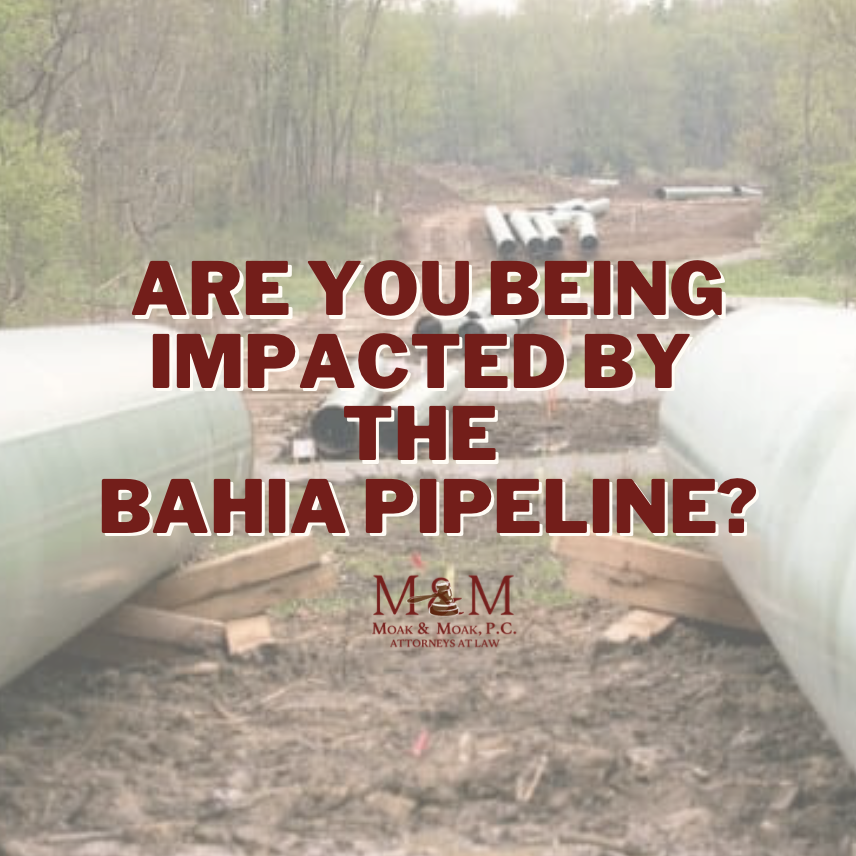 Are you being impacted by the Bahia Pipeline